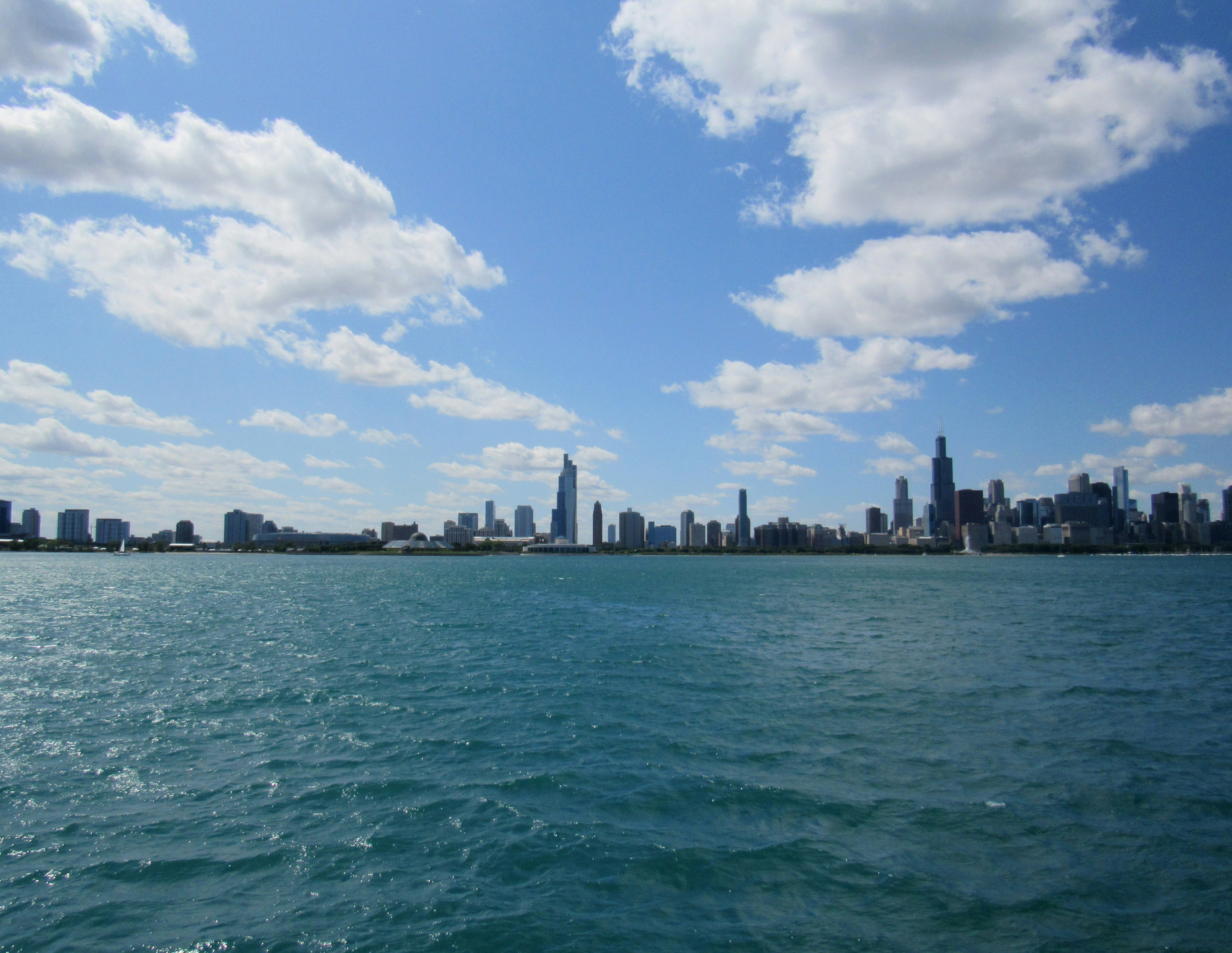Chicago Skyline from Lake Michigan