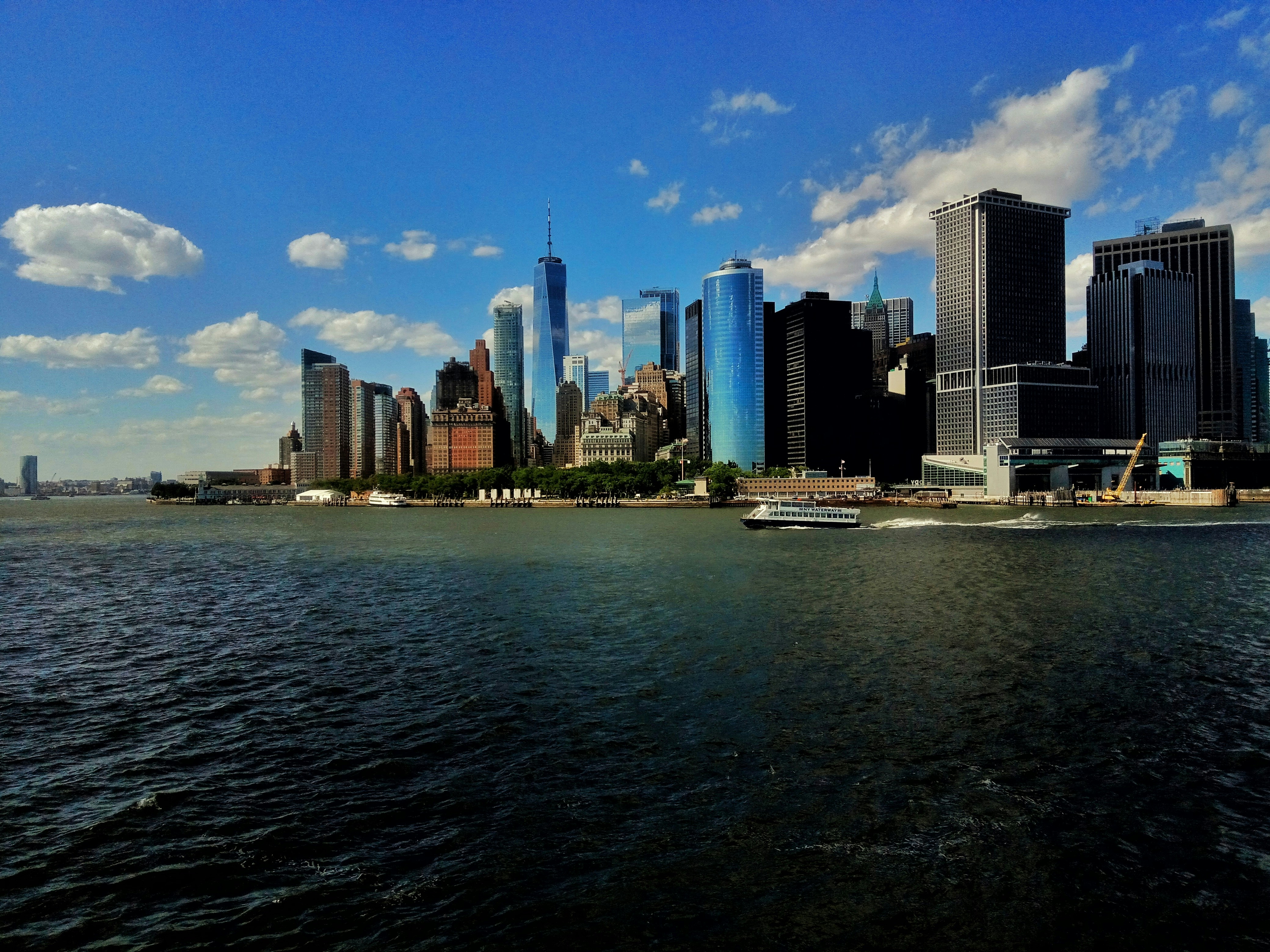 high-rise buildings near sea