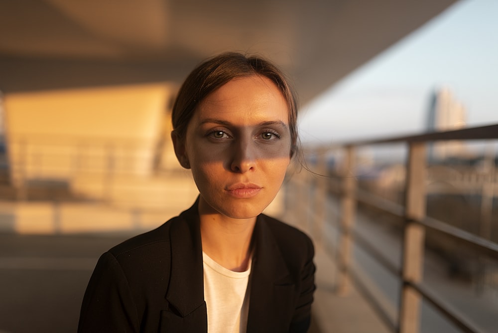 woman on selective focus photography