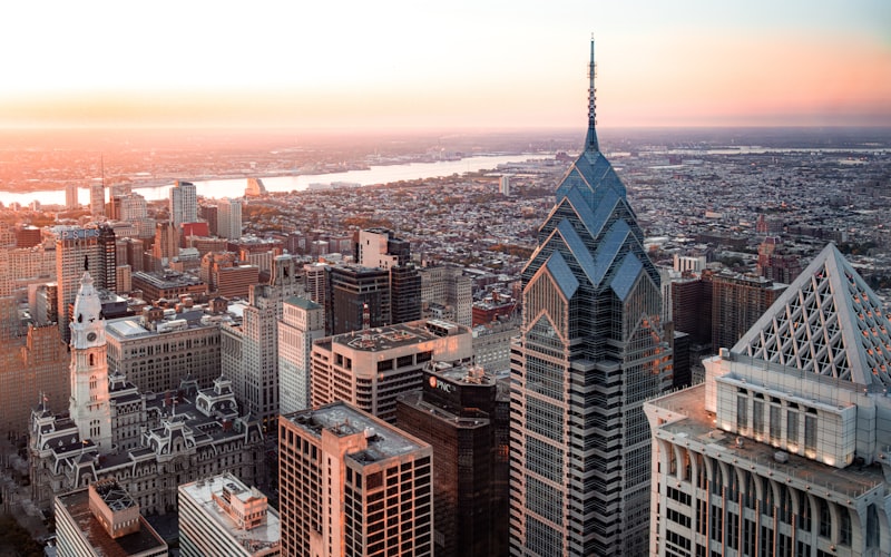 Philadelphia skyline with City Hall