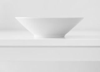 white bowl