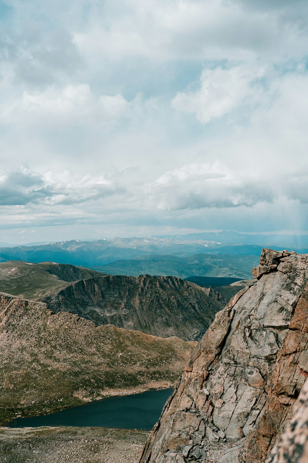 photography of mountain range during daytime