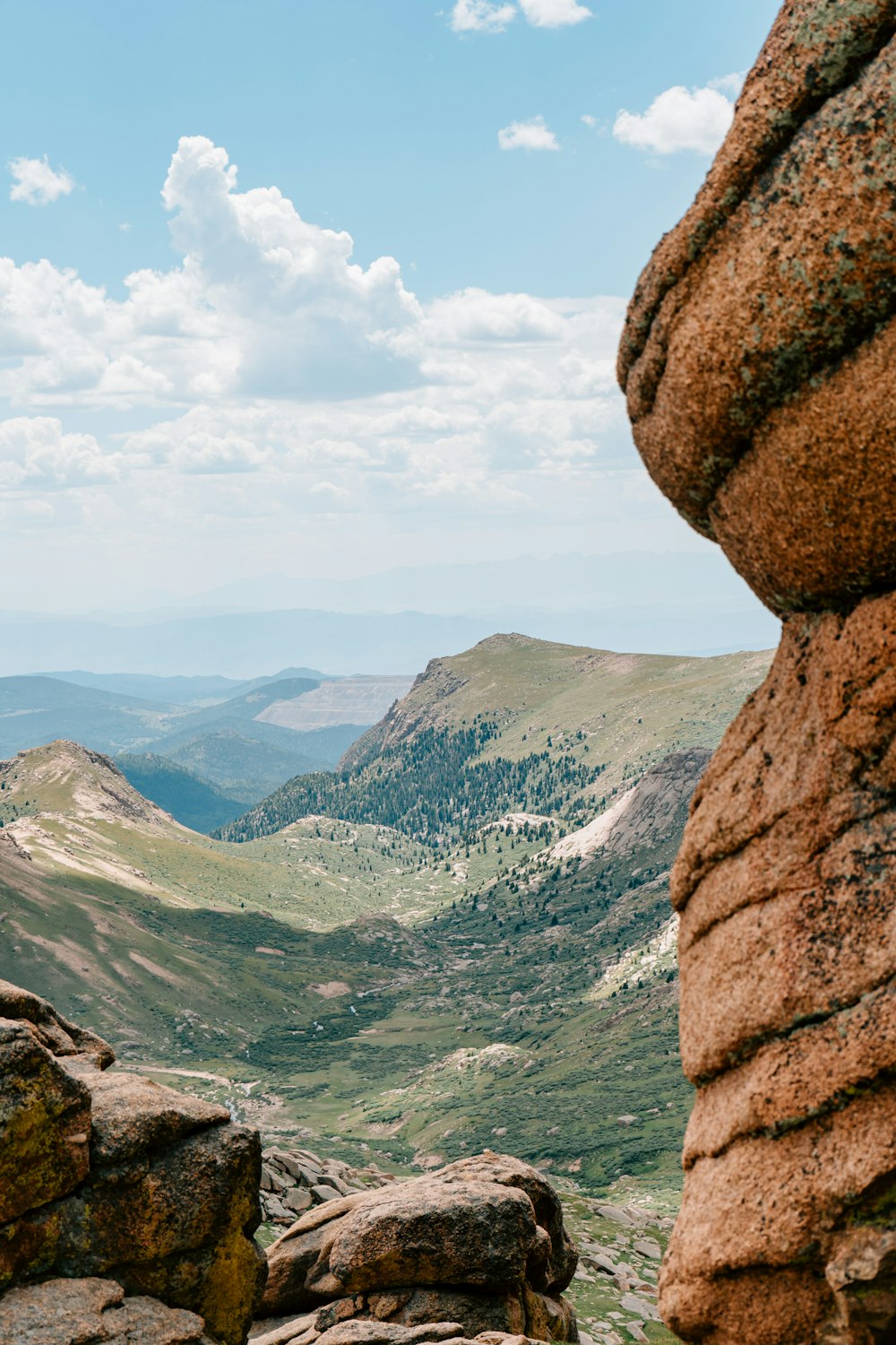 photography of mountain range during daytime