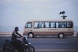 Long Coaster Bus on premium tyres sold at tire shop in Nigeria