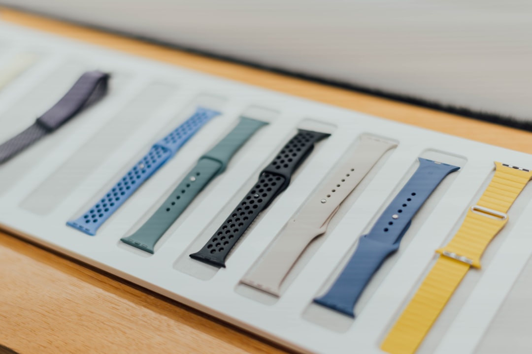 assorted-color smartwatch straps