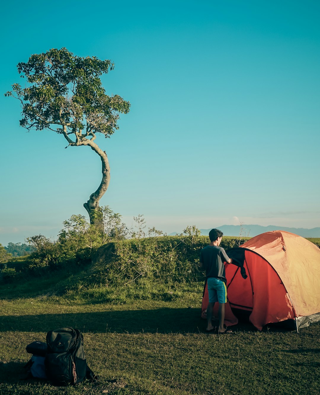 travelers stories about Camping in Samosir, Indonesia