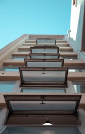 low angle photography of high-rise building