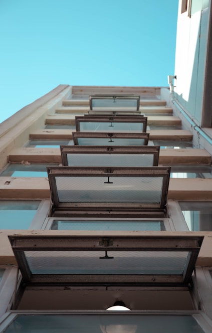 low angle photography of high-rise building