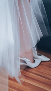 White Pleated Skirt