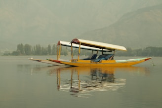 two boats on lake