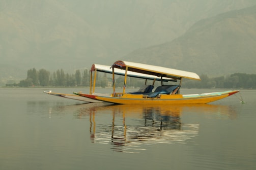 two boats on lake
