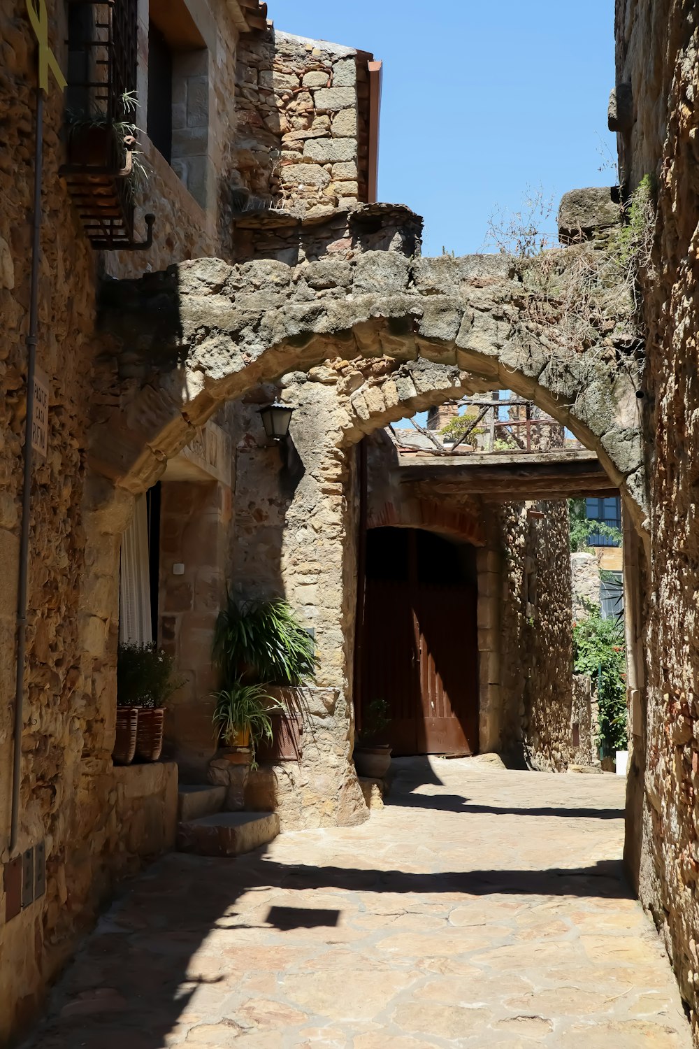 brown stone buildings during daytime