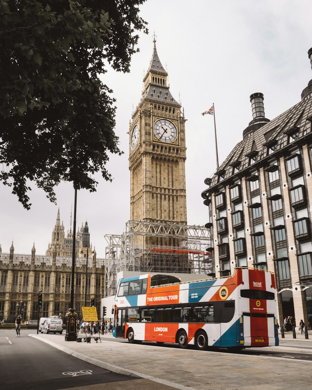 view of Big Ben at London