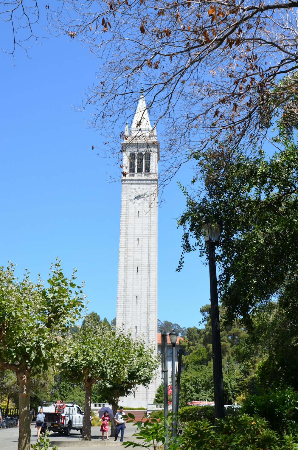 people near tower clock building during daytime