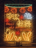 An artistic view of neon signs showcasing unique designs.