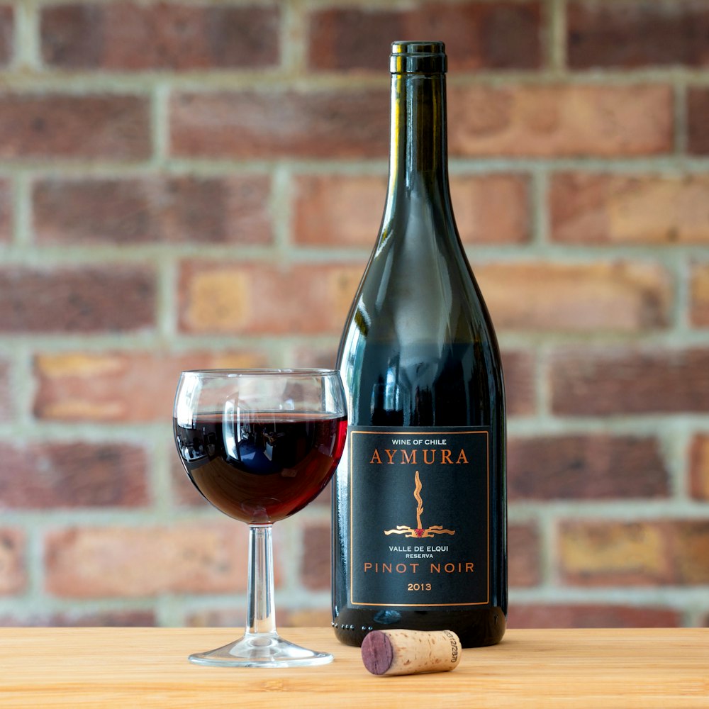 Aymura Pinot Noir wine bottle