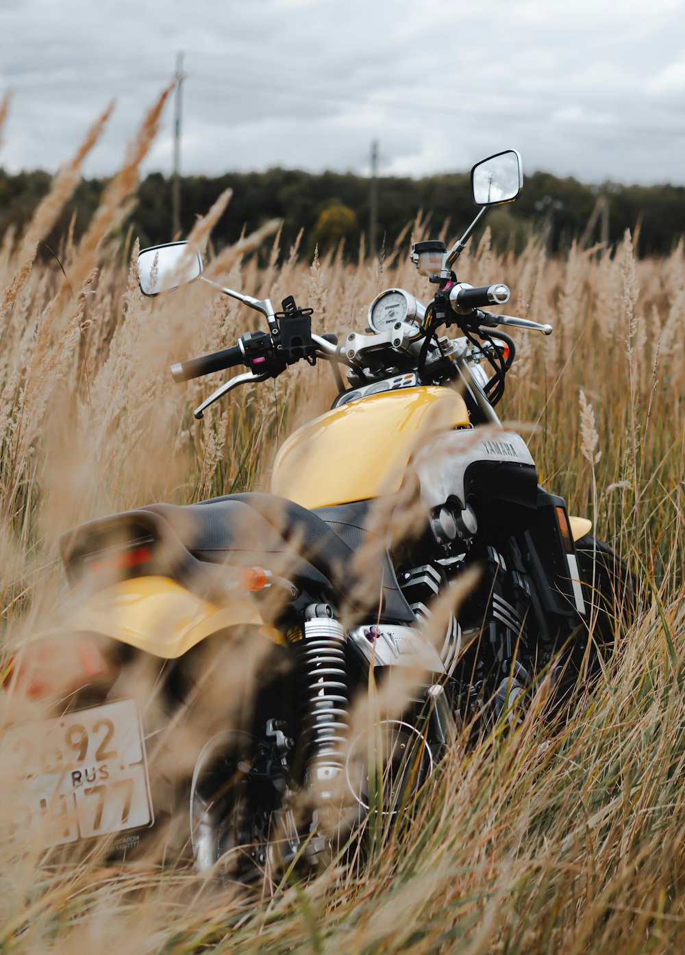 Motocicleta blanca