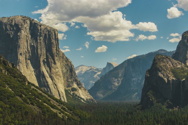 Yosemite valley with el capitan