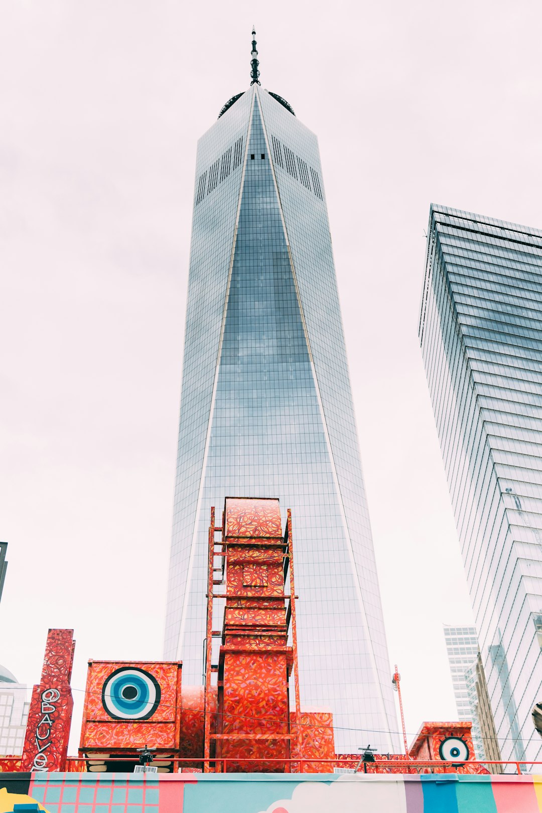 low-angle photo of buildings