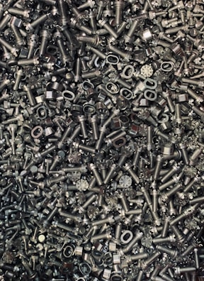gray bolts