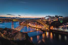 brown bridge with light