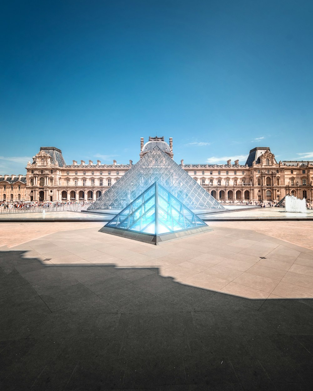 The Louvre during daytime