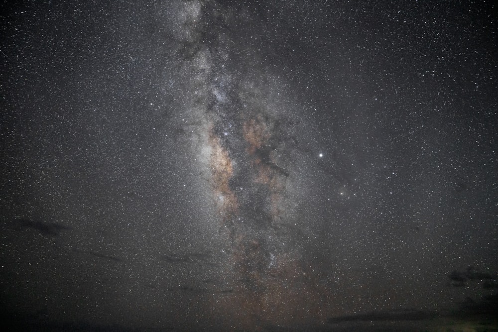 brown and gray milky way