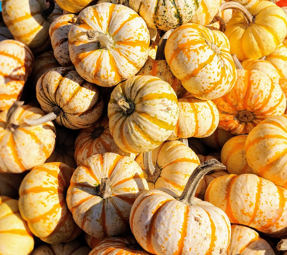 orange pumpkins