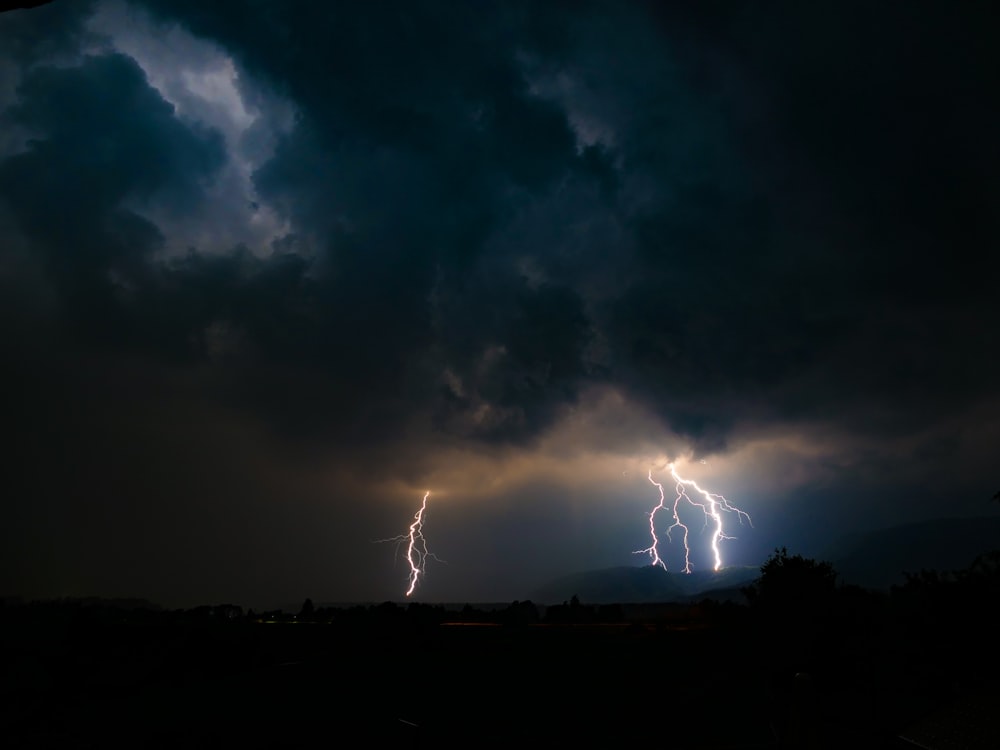 lightning storm