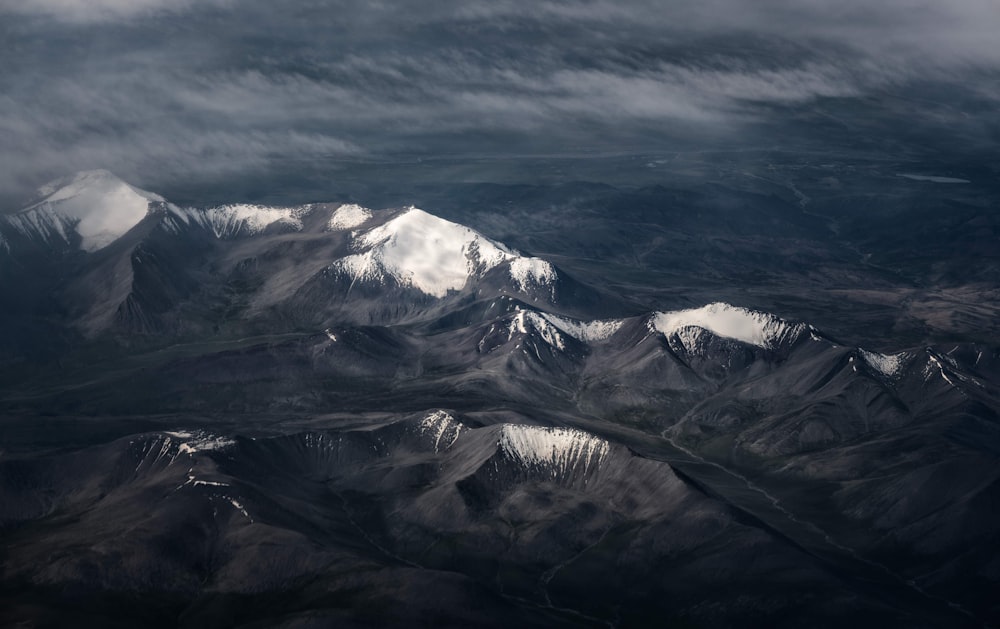 glacier mountains during day