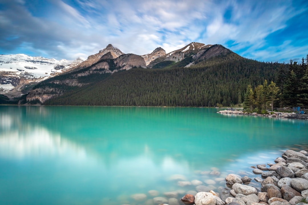 travelers stories about Glacial lake in Lake Louise, Canada