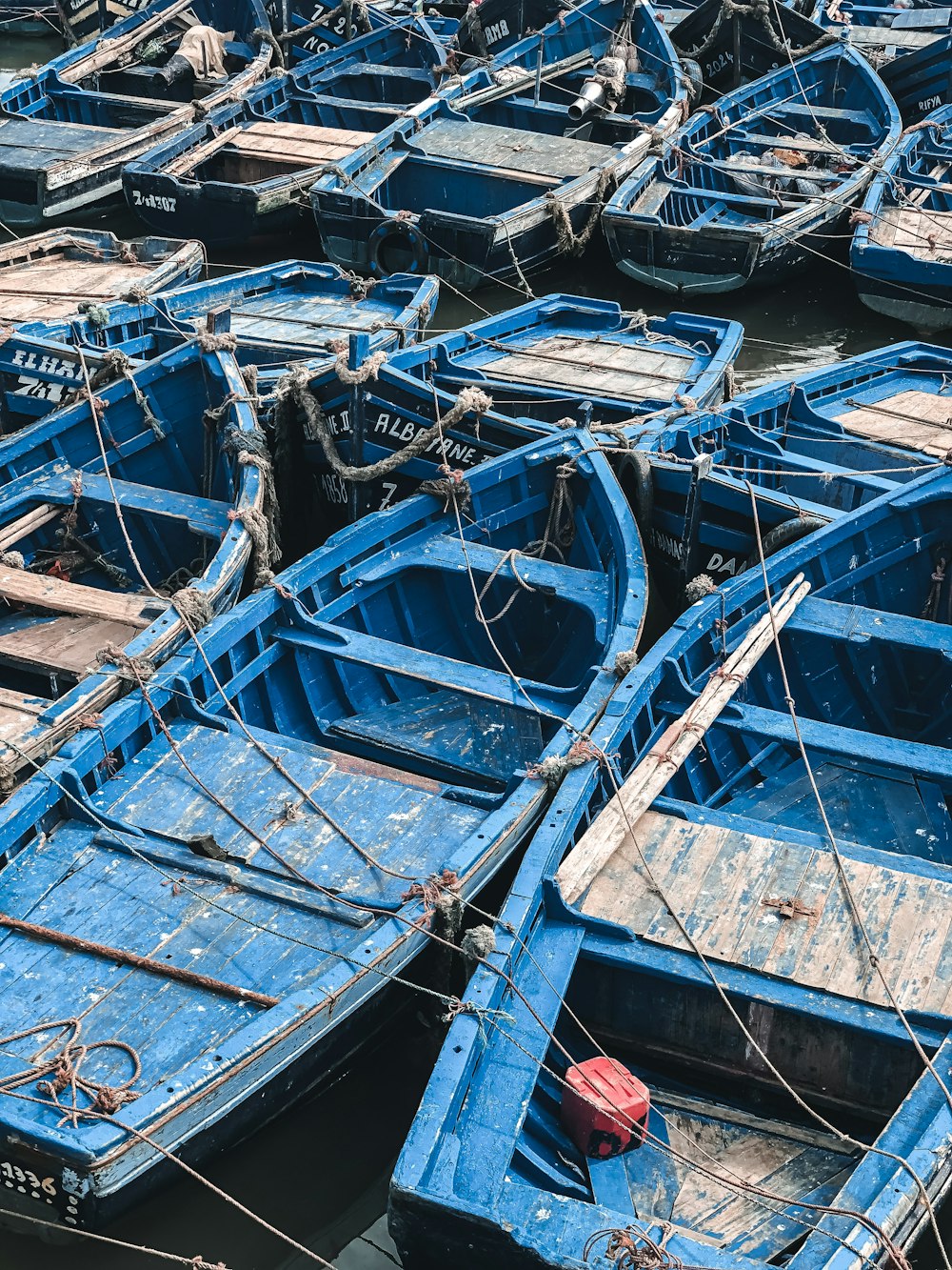 blue boat lot