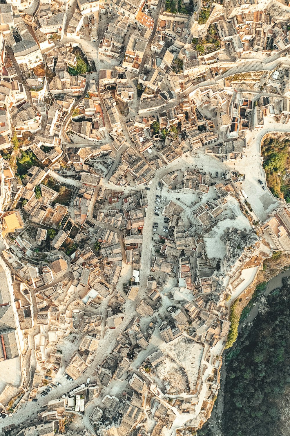 Foto aérea de edificios