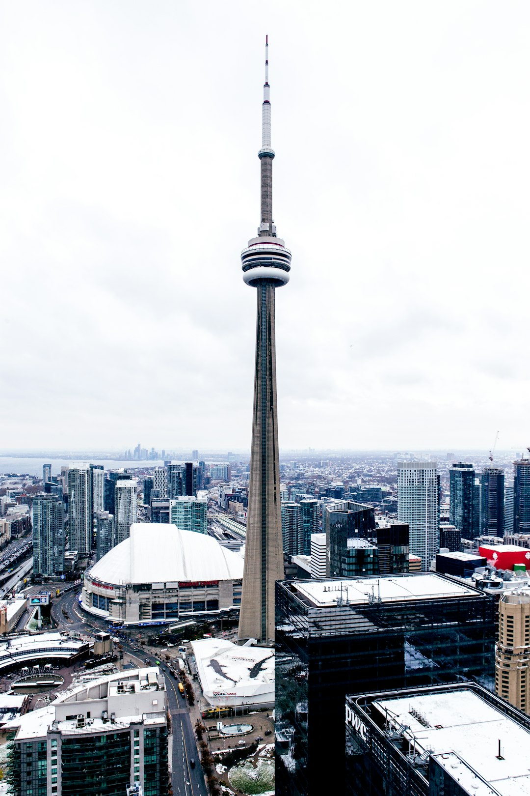 Landmark photo spot CN Tower University of Toronto - St. George Campus