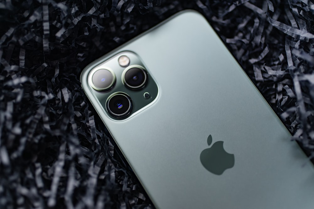 silver iPhone 11 Pro