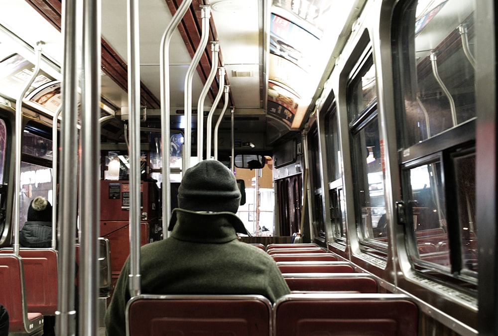 people inside bus