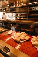 pastry bread display
