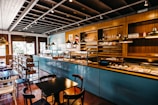 empty indoor eatery