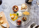 A beautifully arranged dessert platter featuring various treats.
