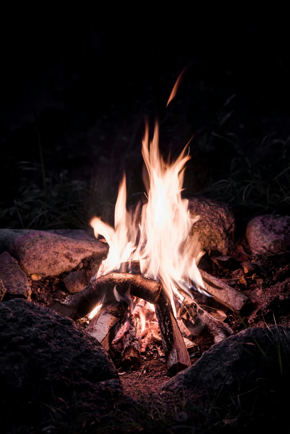 bonfire photograph