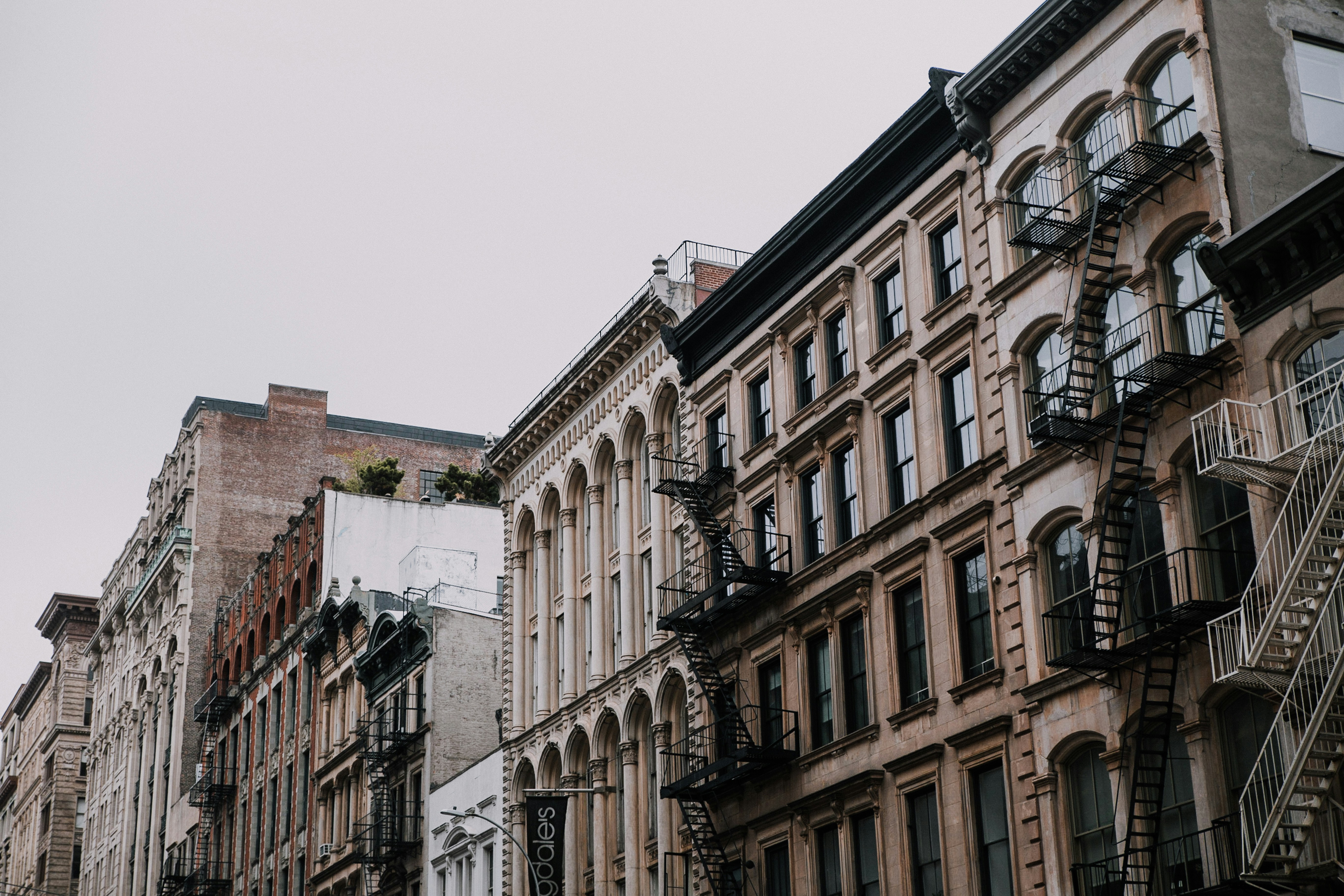 beige painted building