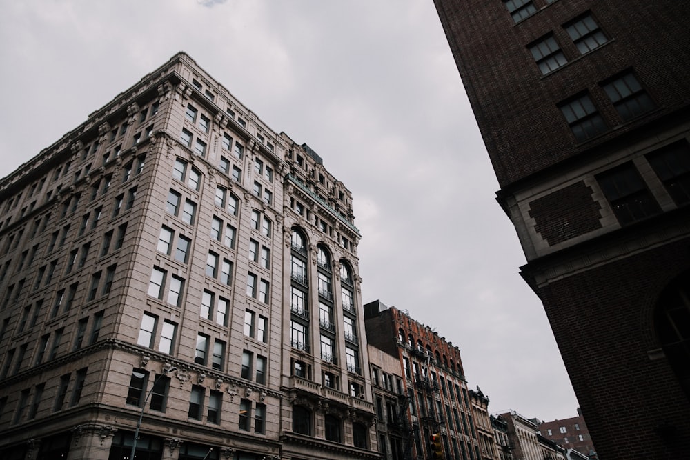 beige painted building