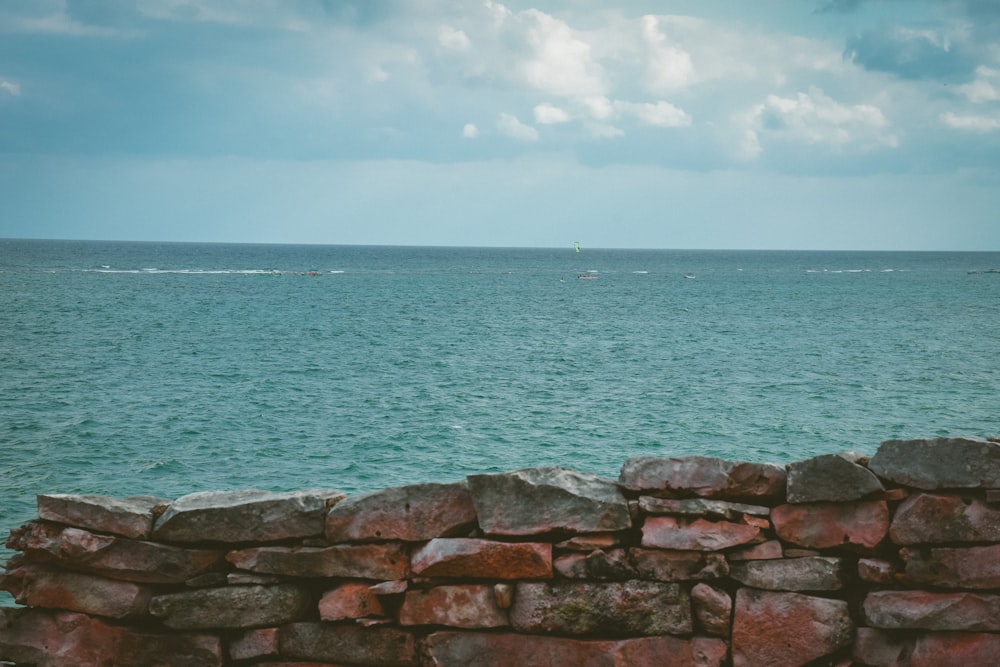 brown stone wall