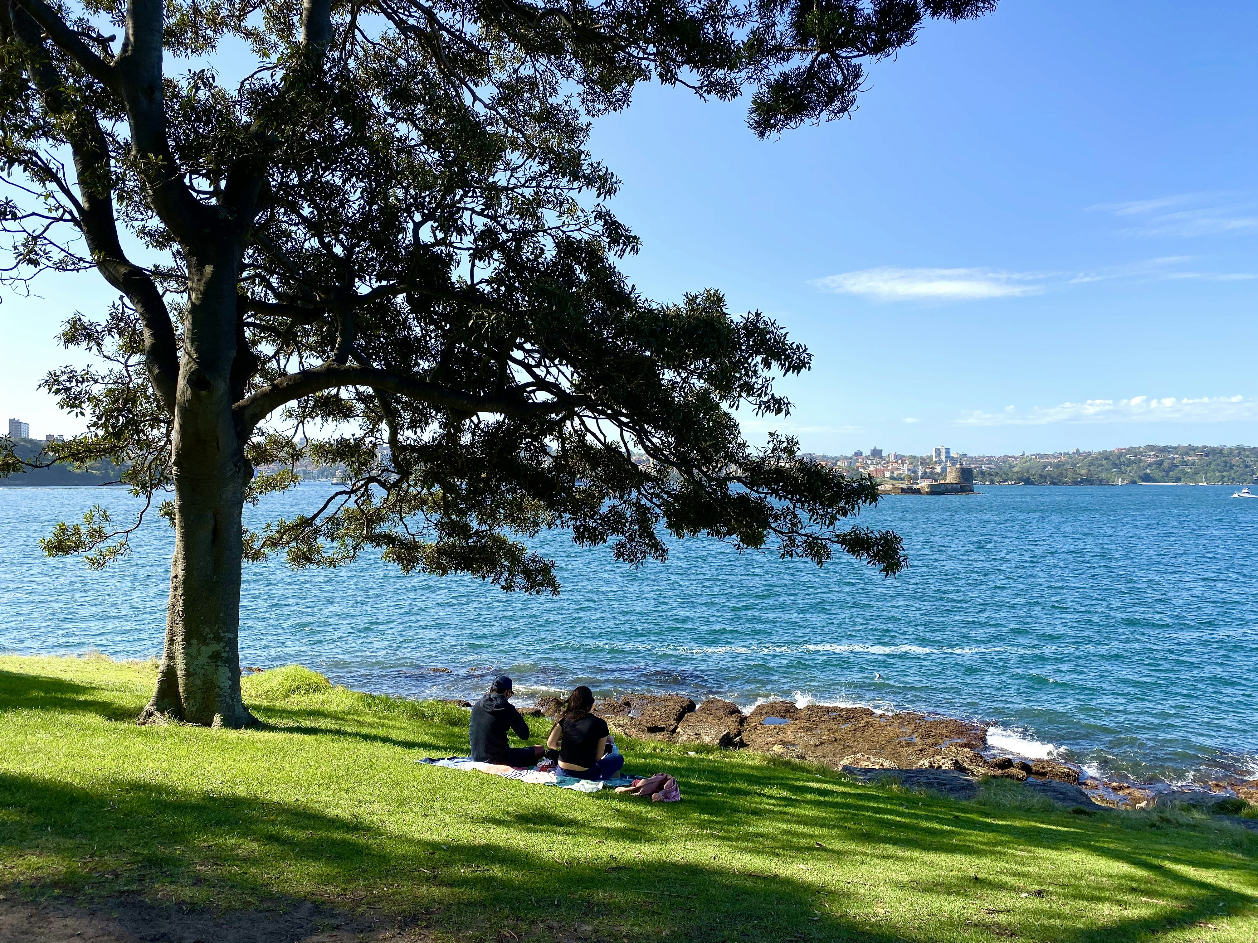 sitting woman wearing black shirt during daytime