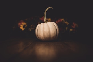 white pumpkin