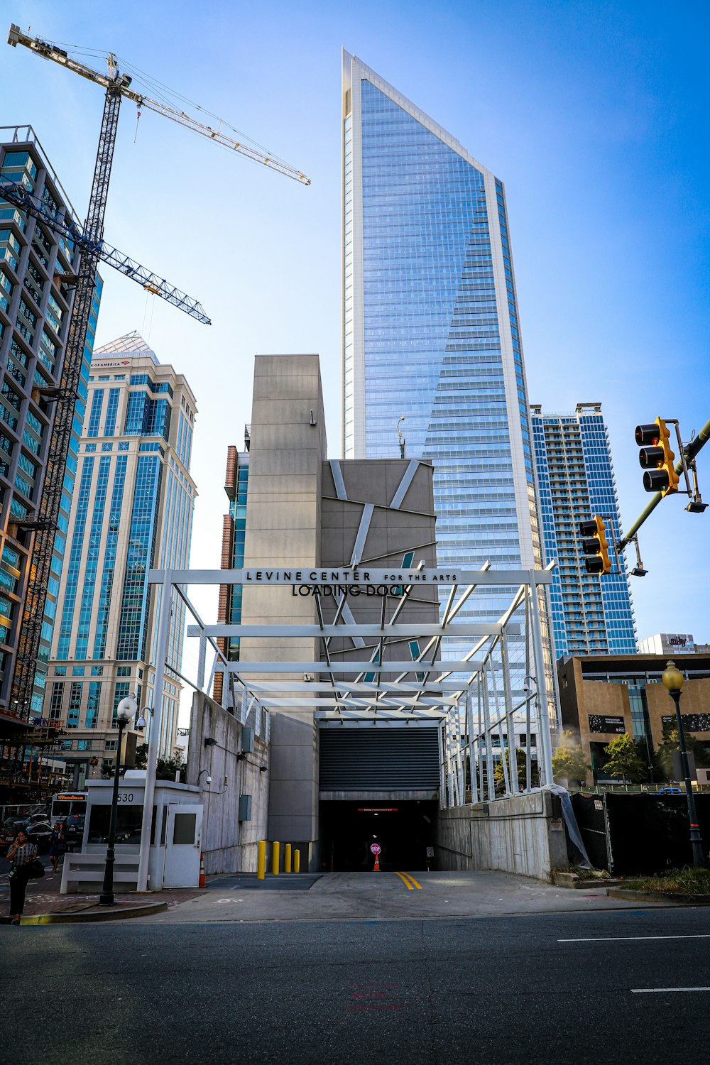 white and gray high rise buildings