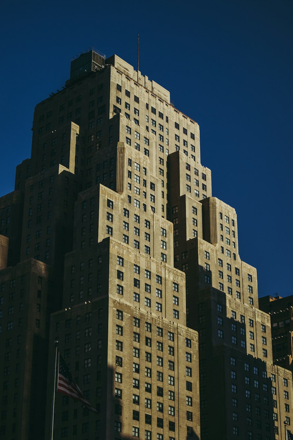 brown high rise building