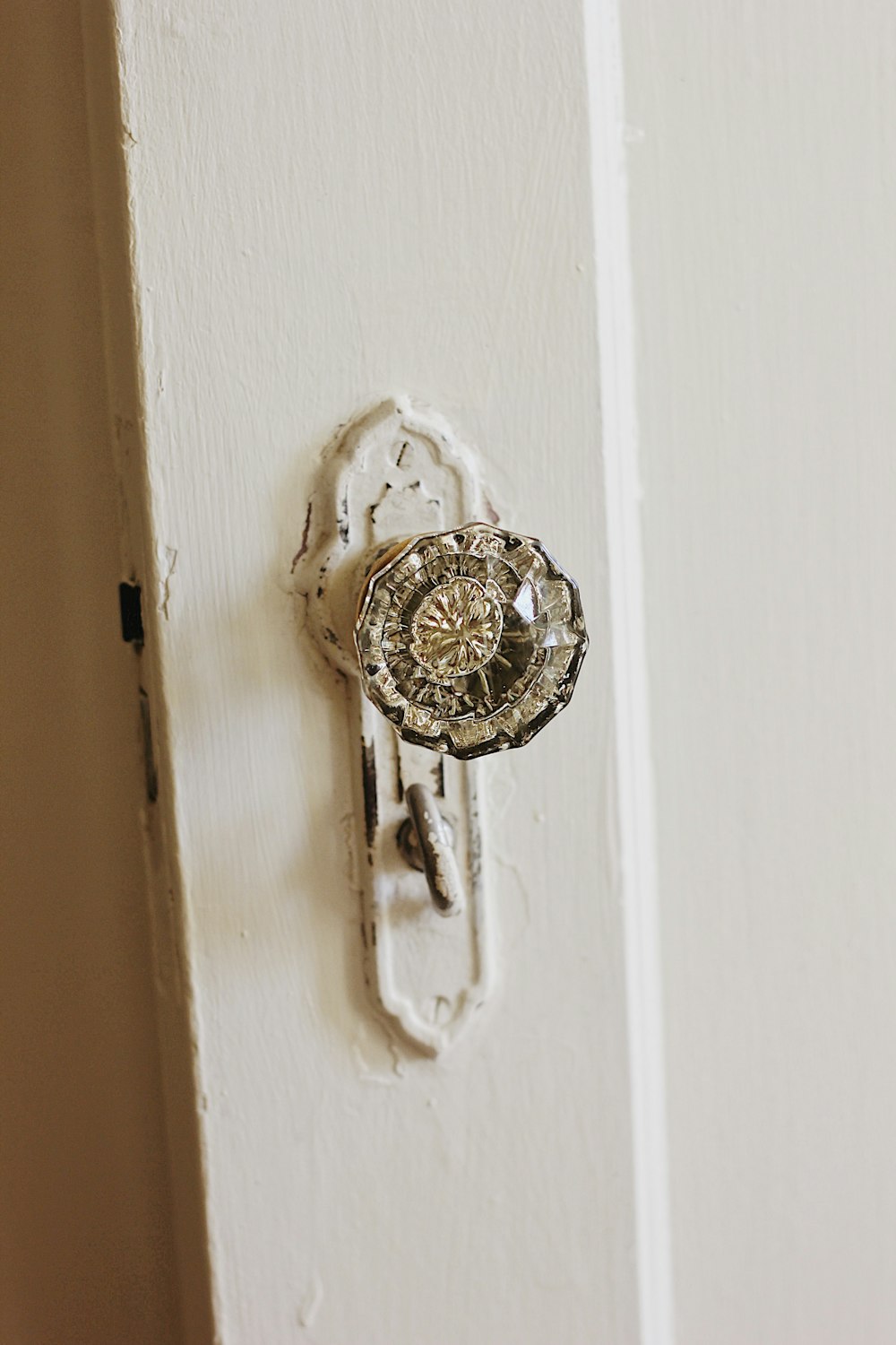 clear doorknob
