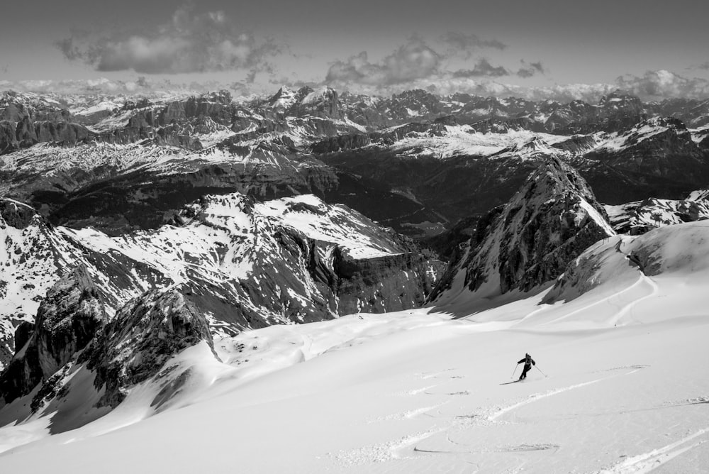 snow covered mountain