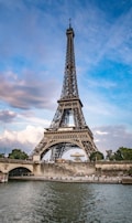 Eiffel Tower, Paris across body of water during daytime